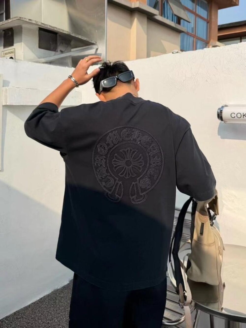 CHROME HEARTS T-SHIRT (BLACK)